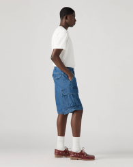 Чоловічі джинсові шорти карго Carrier Levi's 1159845847 (Синій 44)
