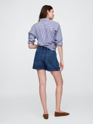 Джинсовые шорты GAP с накладными карманами 1159846951 (Синий M)