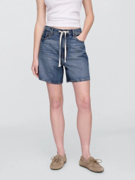 Жіночі джинсові шорти GAP з високою посадкою 1159850815 (Синій 26)