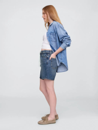 Жіночі джинсові шорти GAP з високою посадкою 1159850815 (Синій 26)