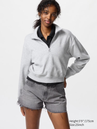 Жіночі джинсові шорти UNIQLO 1159852423 (Сірий 32)