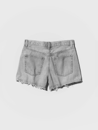 Женские джинсовые шорты UNIQLO 1159852423 (Серый 32)