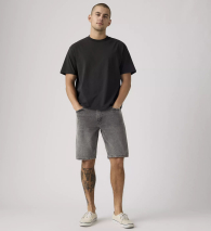 Мужские джинсовые шорты Levi's 445 Athletic 1159857094 (Серый 38)