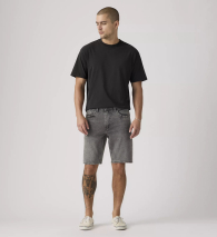 Мужские джинсовые шорты Levi's 445 Athletic 1159857094 (Серый 38)