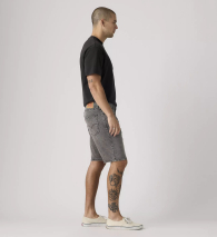 Мужские джинсовые шорты Levi's 445 Athletic 1159857094 (Серый 38)