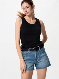 Женские джинсовые шорты UNIQLO 1162932302 (Синий XL)