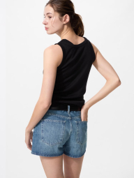 Женские джинсовые шорты UNIQLO 1162932302 (Синий XL)