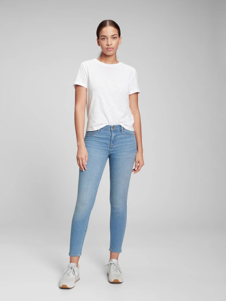 Укороченные джеггинсы GAP 1159839599 (Синий 25)