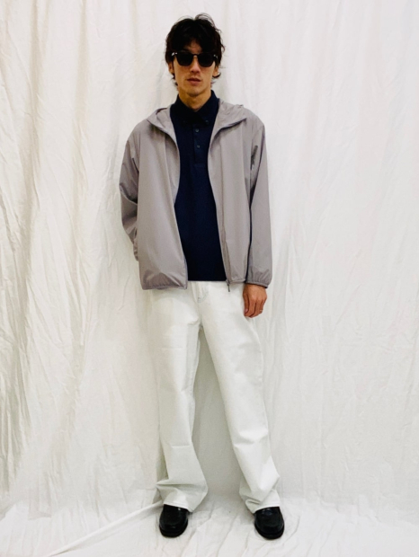 Широкие джинсы UNIQLO 1159839887 (Голубой W28 L31)