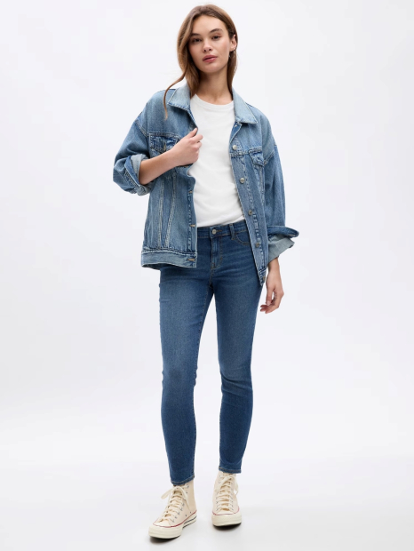 Женские джеггинсы GAP 1159841131 (Синий 26)
