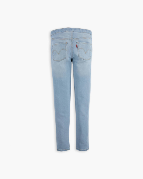 Джинсовые леггинсы Levi's для девочки 1159841912 (Голубой 12)