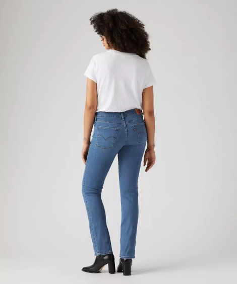 Женские джинсы 314 Shaping Straight Levi's 1159842522 (Синий W30 L32)
