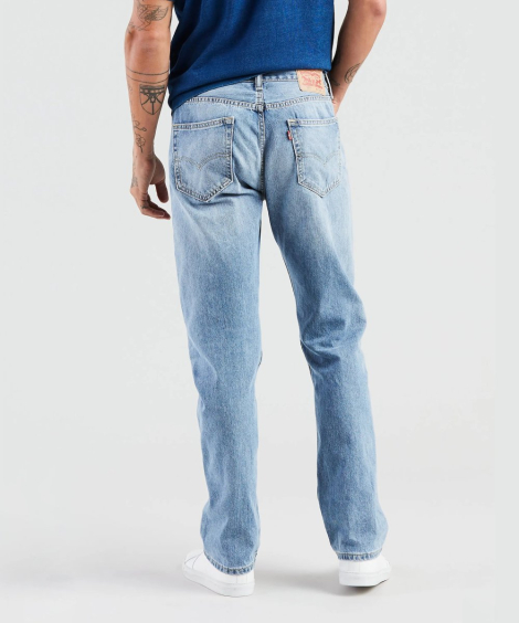 Стильные мужские джинсы 505 Regular Fit Levi's 1159842535 (Синий 38W 30L)