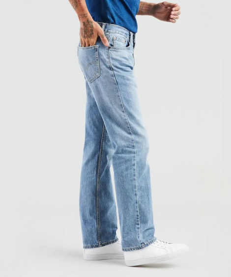 Стильные мужские джинсы 505 Regular Fit Levi's 1159842535 (Синий 38W 30L)