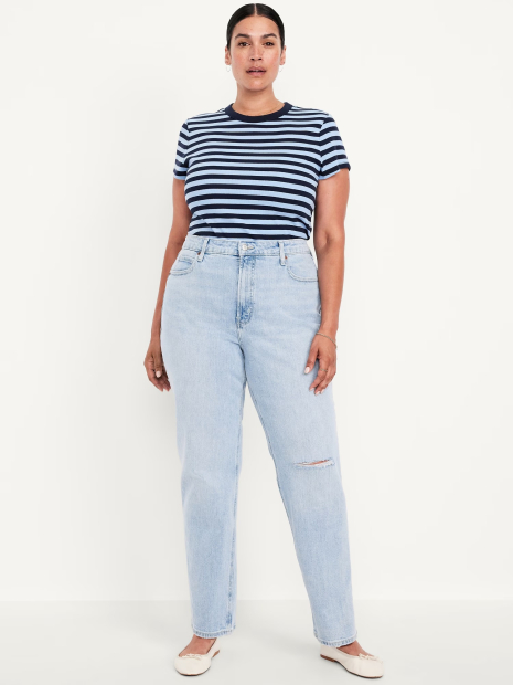Жіночі джинси Old Navy з високою посадкою 1159846252 (Блакитний 8)