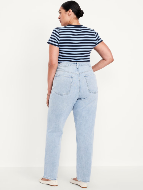 Жіночі джинси Old Navy з високою посадкою 1159846252 (Блакитний 8)