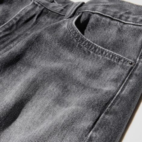 Широкие джинсы UNIQLO 1159846598 (Серый W28 L31)