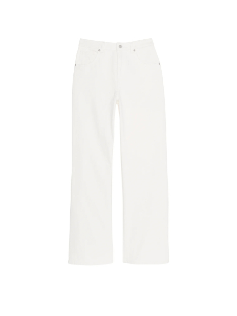 Женские прямые джинсы Victoria's Secret PINK 1159846716 (Молочный 16)