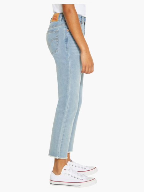 Джинсы для девочки High Rise Ankle Straight Levi's 1159847142 (Голубой 10)