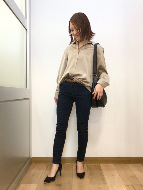 Джинси-вузькі Uniqlo Ultrastretch 1159847180 (сині W30 L30)