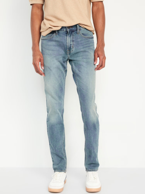 Мужские зауженные джинсы Old Navy 1159847315 (Синий 34W 32L)