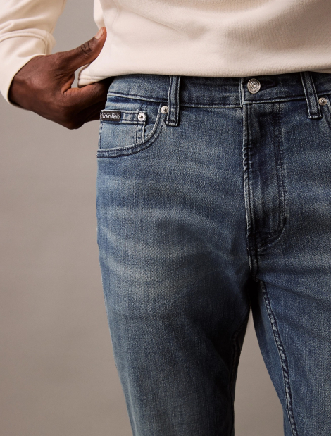 Чоловічі джинси Calvin Klein скінні 1159851230 (Блакитний 34W 30L)