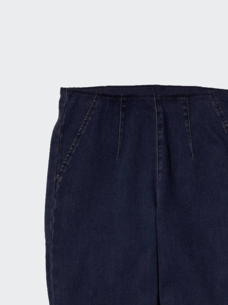 Ультраэластичные узкие джинсы Uniqlo скинни 1159851498 (Синий L)