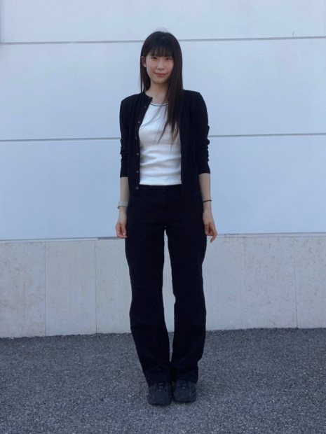 Джинсы-клеш UNIQLO 1159851846 (Черный L)