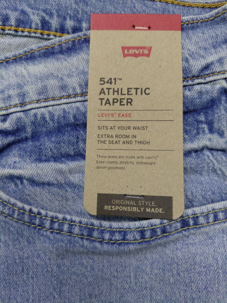 Чоловічі джинси Levi's 541 Athletic Taper Fit 1159852966 (Блакитний 36W 32L)