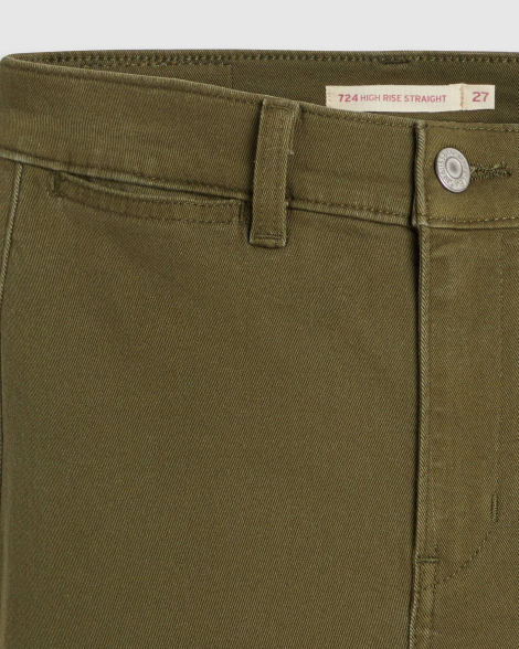 Джинсы Tailored 724 Straight Levi's 1159854470 (Зеленый W25 L32)