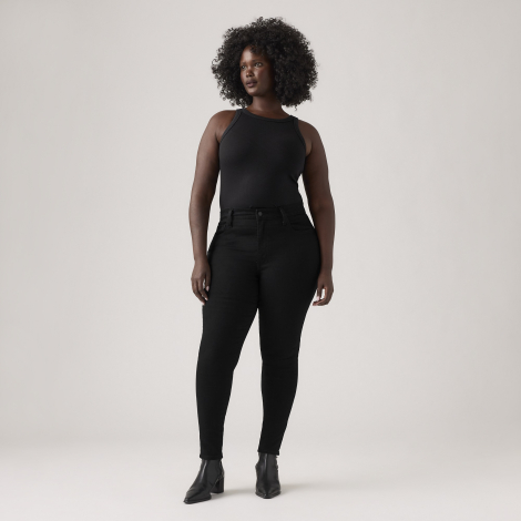 Женские джинсы Levi's 720 скинни 1159854484 (Черный W26 L30)