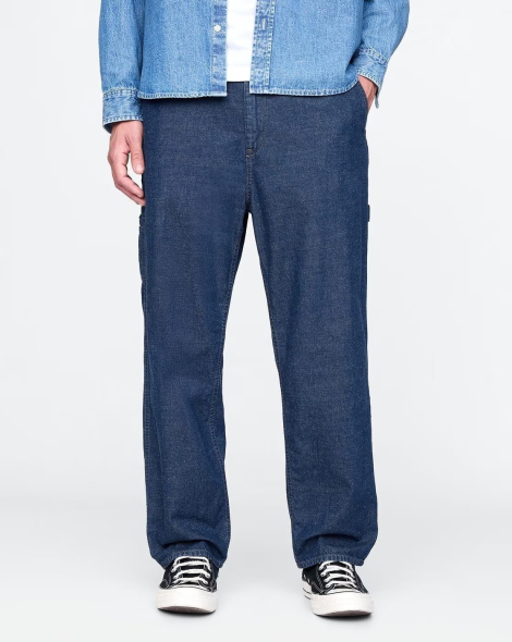 Мужские джинсы Baggy Carpenter GAP 1159854875 (Синий XXL)