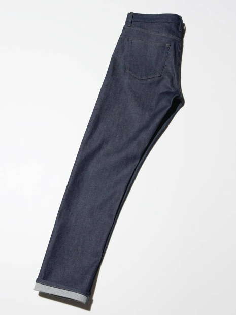 Джинси Stretch Slim Fit UNIQLO 1159854945 (Синій 34W 30L)