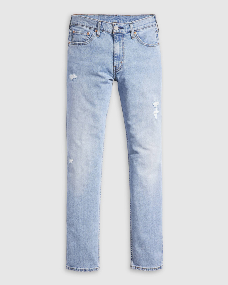Мужские джинсы 511 Slim Levi's с рваными деталями 1159855203 (Синий W33 L30)