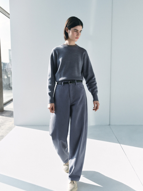 Джинсы Uniqlo 1159855815 (Голубой 26)