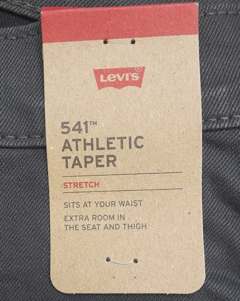 Мужские джинсы Levi's 541 Athletic Taper 1159856278 (Серый 33W 32L)
