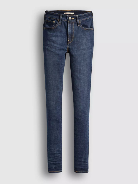 Жіночі джинси скінні Levi's 721 з високою посадкою 1159856300 (Синій W25 L30)