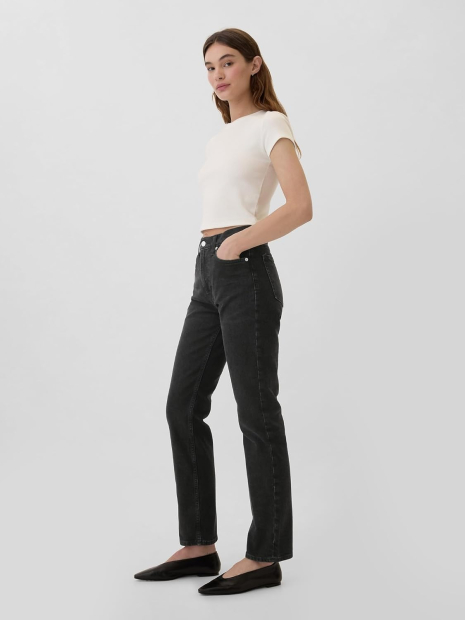 Женские джинсы GAP 1159856448 (Черный 34)