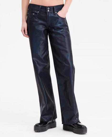 Женские джинсы Levi's Superlow Straight-Leg Loose 1159856485 (Синий W33 L32)