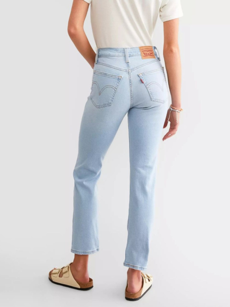 Женские укороченные джинсы Levi's 1159856963 (Голубой W27 L28)