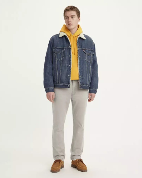 Мужские джинсы Levi's 514 Straight Fit 1159857061 (Бежевый 38W 30L)