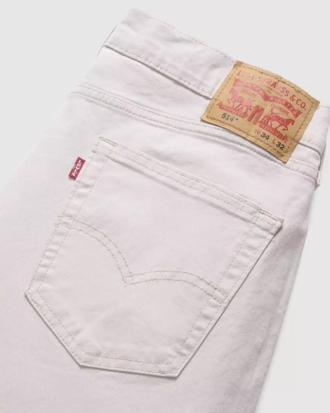 Мужские джинсы Levi's 514 Straight Fit 1159857061 (Бежевый 38W 30L)