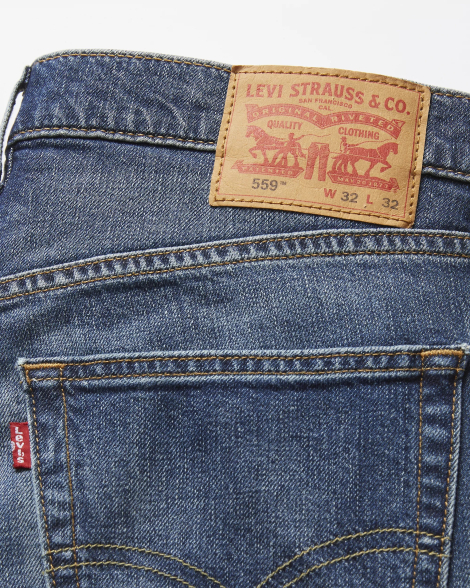 Мужские джинсы Levi's 559 Relaxed Straight 1159857135 (Синий 32W 34L)