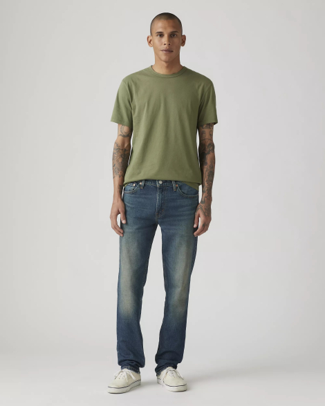 Мужские джинсы 511 Slim Levi's 1159857186 (Синий W34 L32)