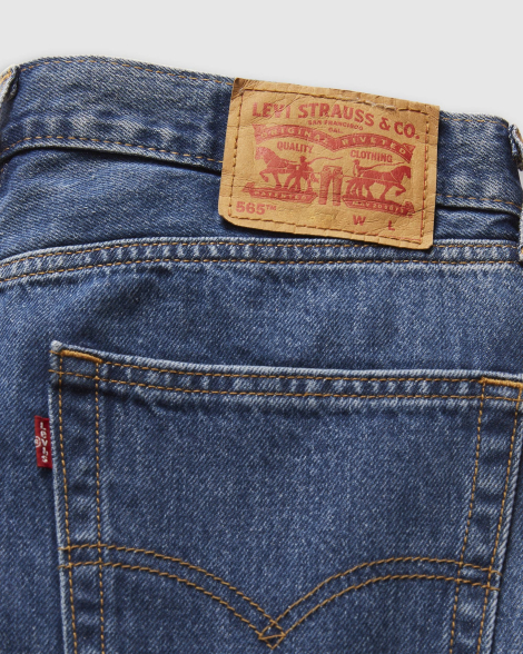 Мужские джинсы Levi's 565 Loose Straight 1159857201 (Синий 42W 30L)