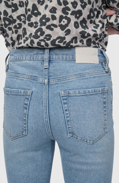 Жіночі джинси Flare DKNY з високою посадкою 1159857559 (Блакитний 25)