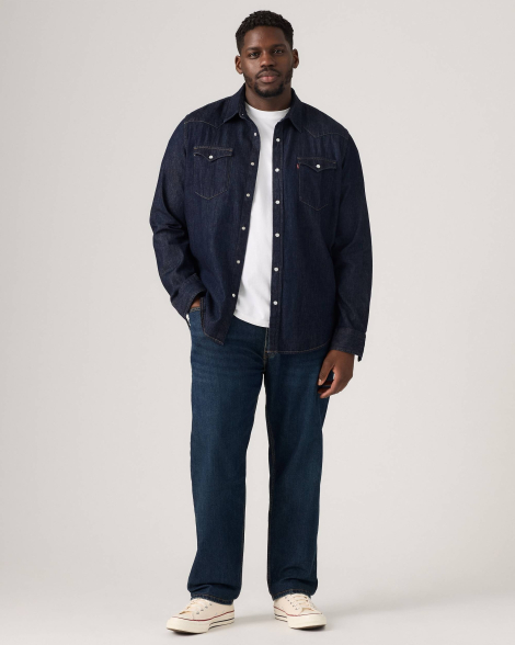 Мужские джинсы 502 Taper Levi's 1159857653 (Синий 44W 32L)