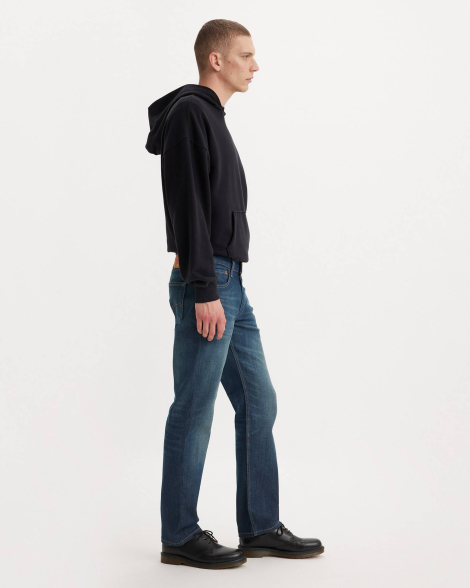 Мужские джинсы Levi's 514 Straight 1159858216 (Синий 38W 30L)