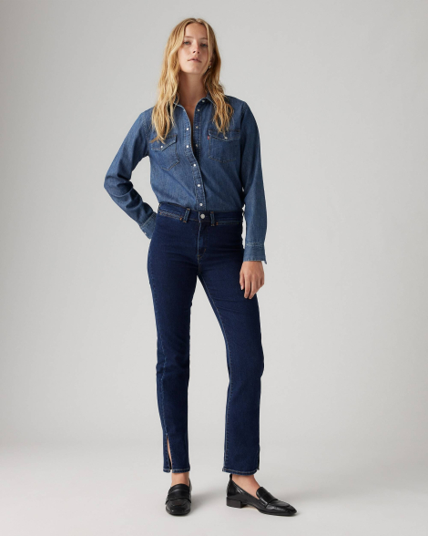 Джинси Tailored 724 Straight Levi's 1159859043 (Синій W24 L32)