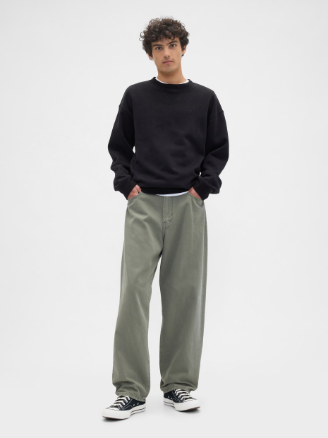 Мужские джинсы Baggy GAP 1159859318 (Зеленый W32 L32)